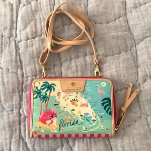 Spartina 449 Florida crossbody wallet purse